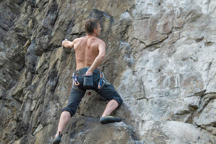 Free climb sul Lago di Garda